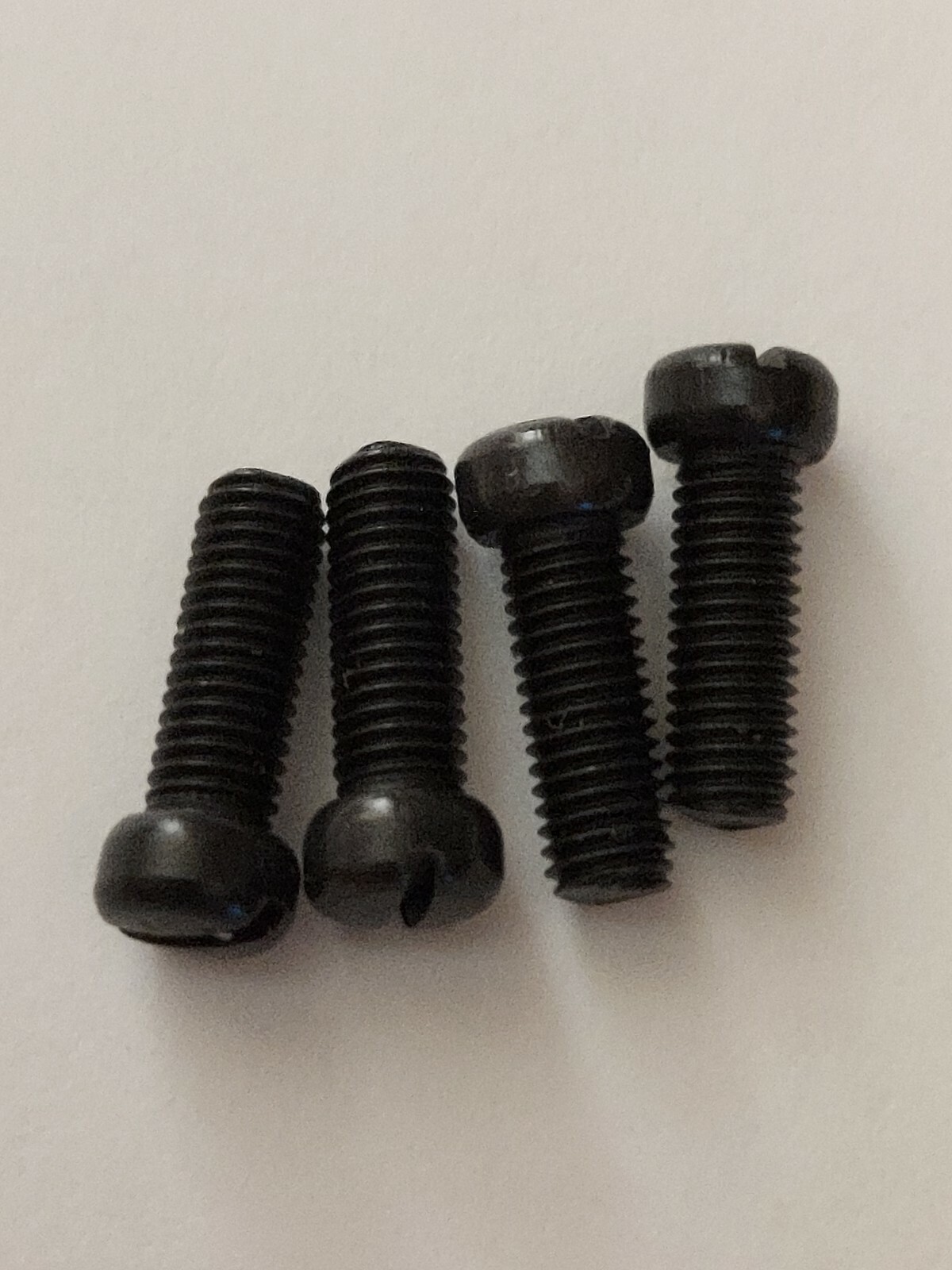 6-48 X 3/8″ Blued Slotted Fillister Head Gunsmith Screws (4-Pcs)