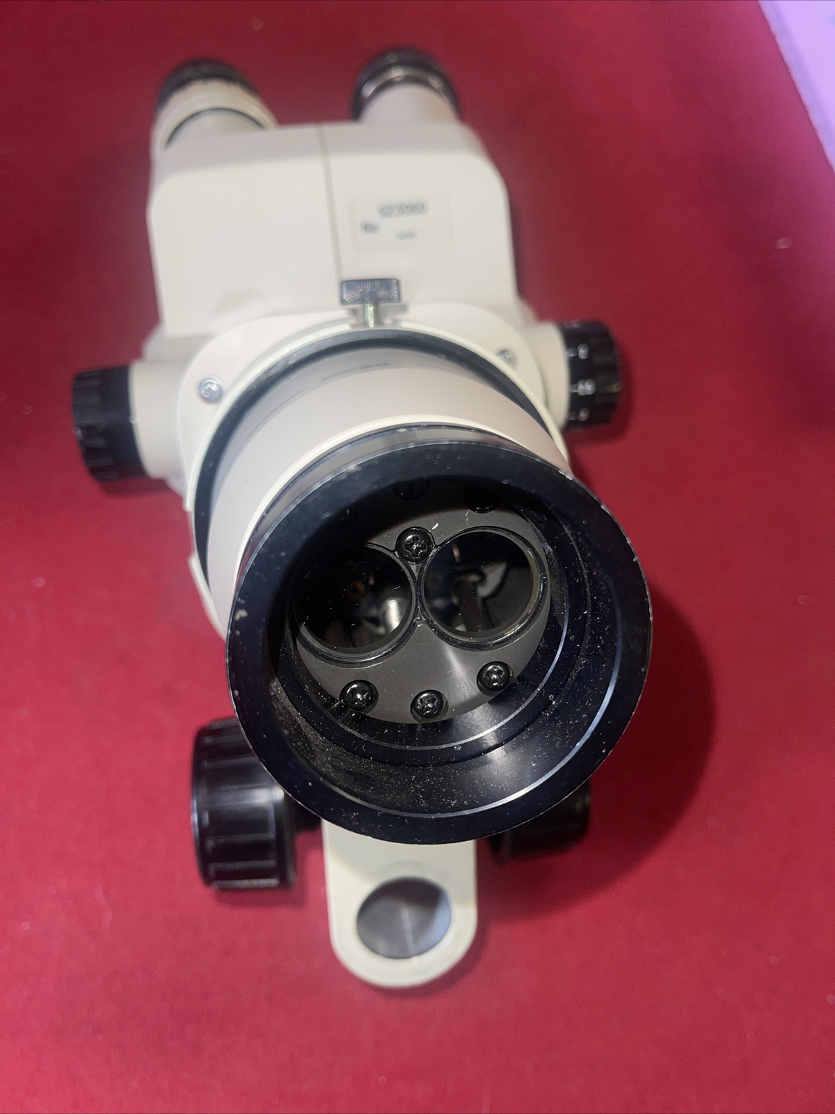 Olympus SZ3060 Microscope Head w/ Nikon Eyepieces 10XA/22 & Body Holder+adapter