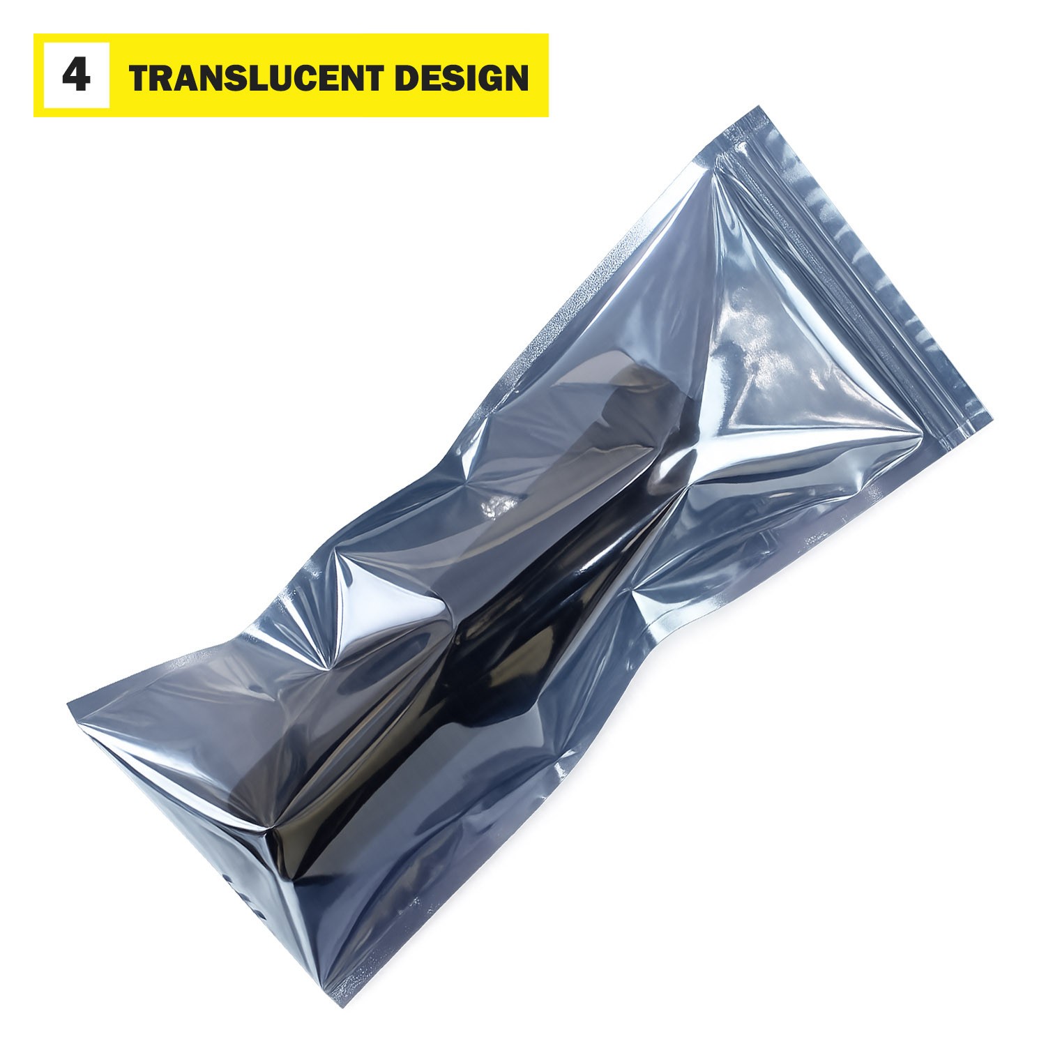 Anti Static Bags ESD Shielding Silver Reclosable Seal 2×3 3×5 4×6 6×8 9×13