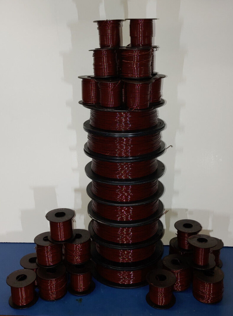 AWG15 Heavy Ultra Shield Plus Inverter Duty Copper Magnet Wire 200°C 3lb or less