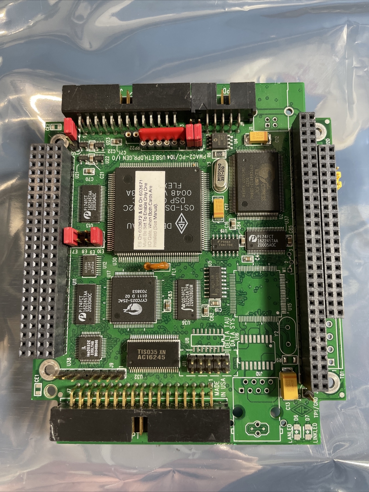 Delta Tau PMAC2-PC/104 USB ETH DPR GEN I/O 603672-102 Multi-Axis Controller