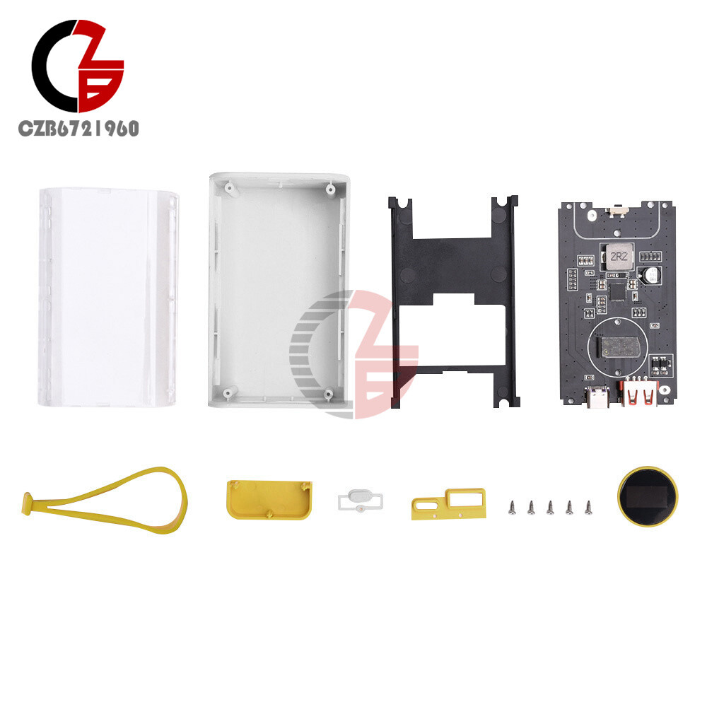 DIY Power Bank Box PD 22.5 W Fast Charging Case Portable 18650 USB Power Bank