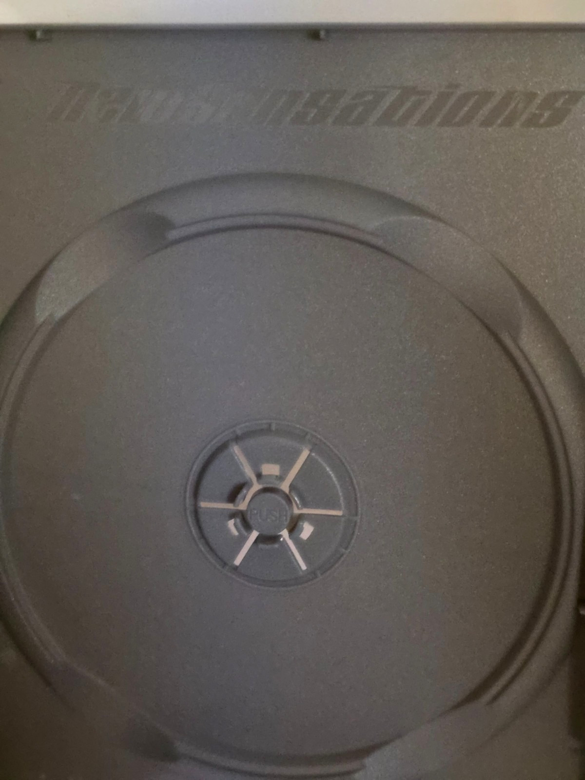 DARK GREY Standard Single Disc DVD Cases (14mm) “DIGITAL SIN” Logo on inside