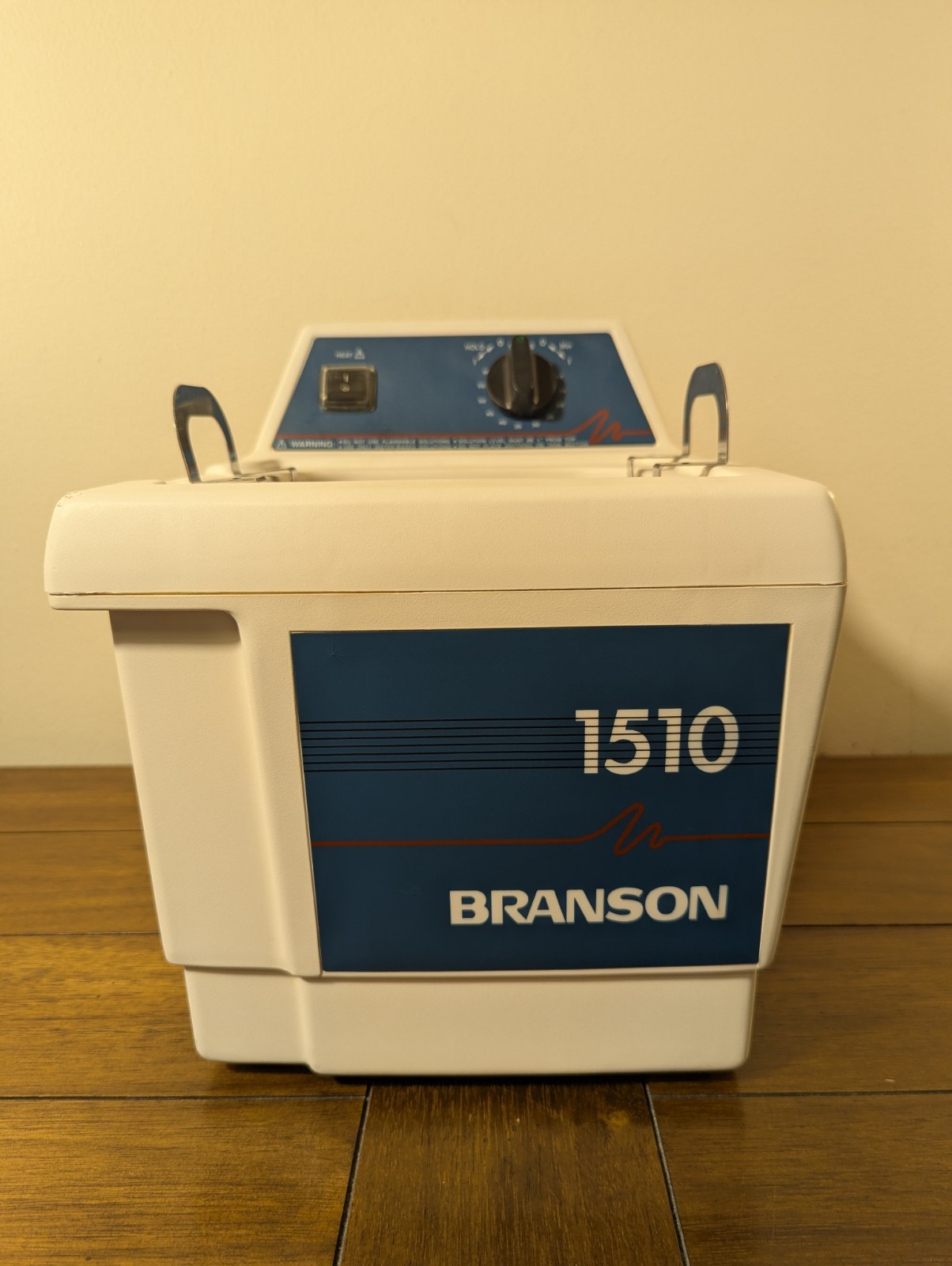 Branson 1510 Ultrasonic Cleaner Benchtop Laboratory Instrument 0.5 Gallon No Lid
