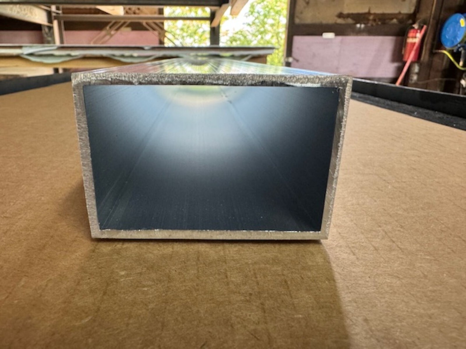 2″ x 3″ x 1/8″ Wall Aluminum Rectangle Tube x 8″ Length, 6061-T6 Aluminum