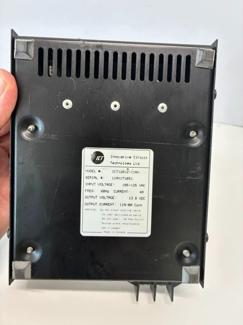ICT Comm Series 11 Power Supply with Power Cord Model #ICT12012-11AX Tested-Read