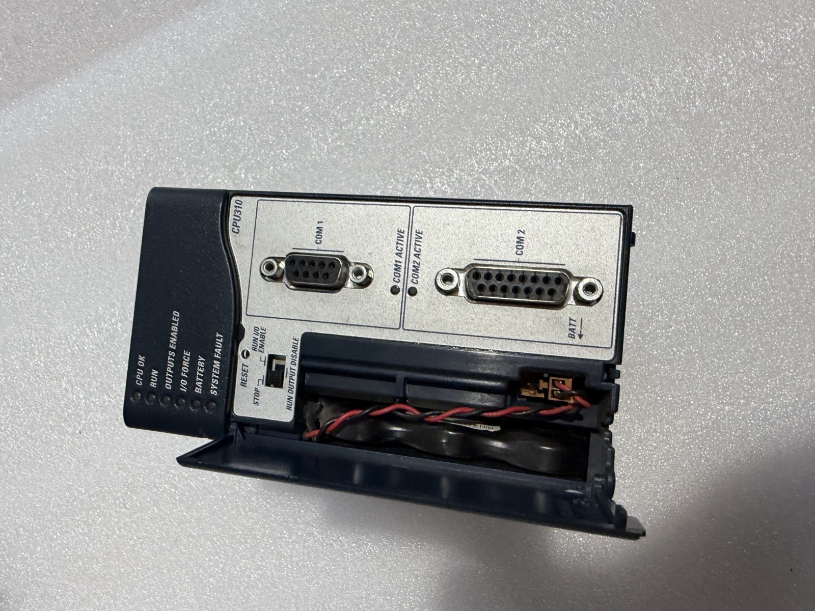GE Fanuc IC695CPU310 RX3i PLC CPU Processor Module 300MHz Dual Serial Ports
