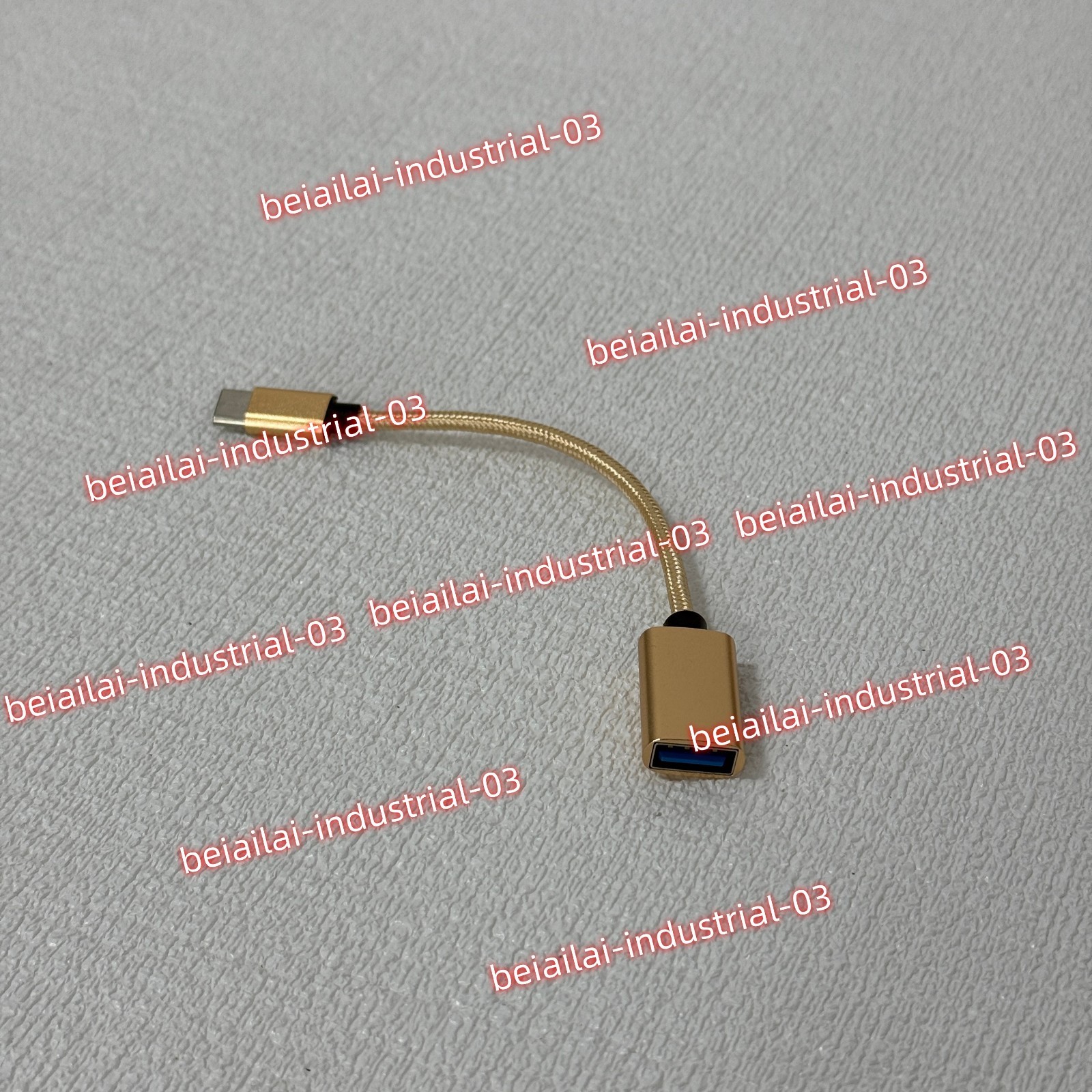 2pcs USB-C 3.1 Type C Male to USB 3.0 Type A OTG Adapter Converter Cable Cord