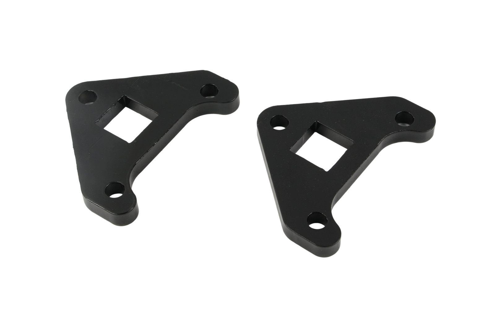 Fits For Chinese Mini Excavator Drive Motor Bracket BLACK Flange bracket 2Pcs