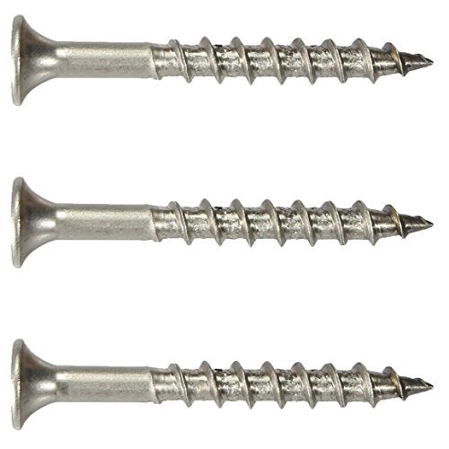 #8 Stainless Steel Deck Screws Square Drive Wood and Composite Decking All Sizes