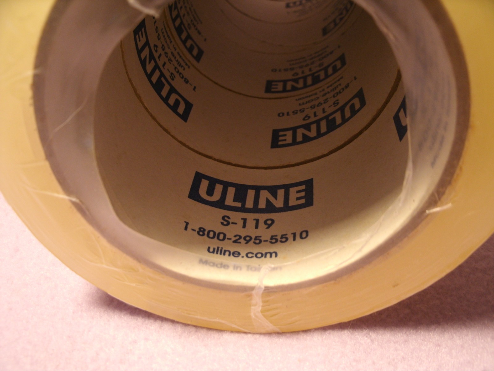 New Uline S-119 Economy Clear Tape 6 Rolls 2″x 110yds 1.8 mil