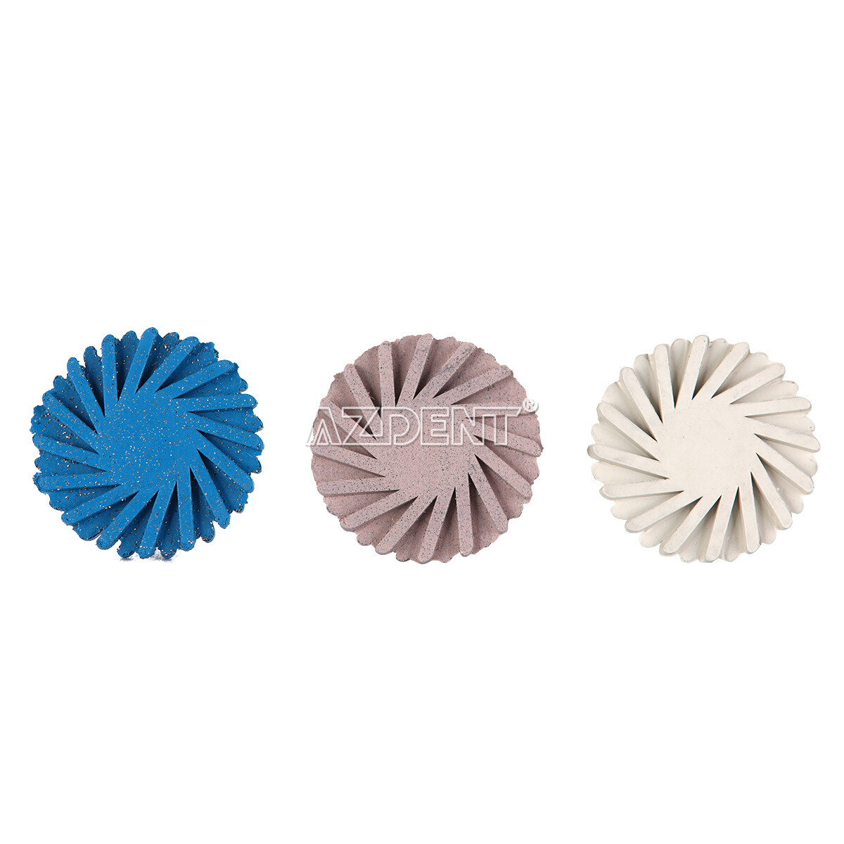 AZDENT Dental Composite Polishing Diamond System RA Disc 14mm Wheel Polisher