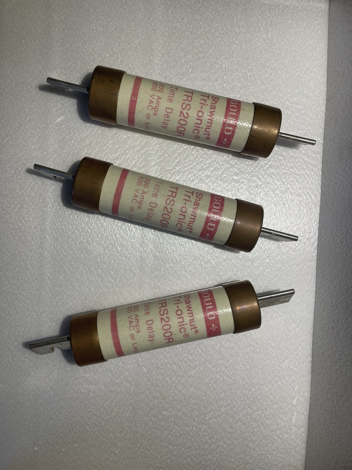 Gould TRS200R Shawmut Tri-Onic 200 Amp 600V Fuse