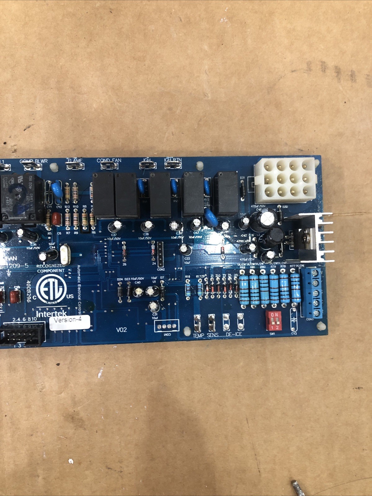 Intertek PTAC Control Board PN: 233141