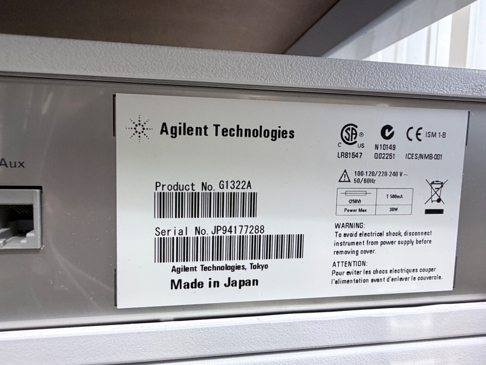 THERMO SCIENTIFIC TRANSCEND II 2306TX AGILENT G1311A G1312A G1322A PAL HTS-XT