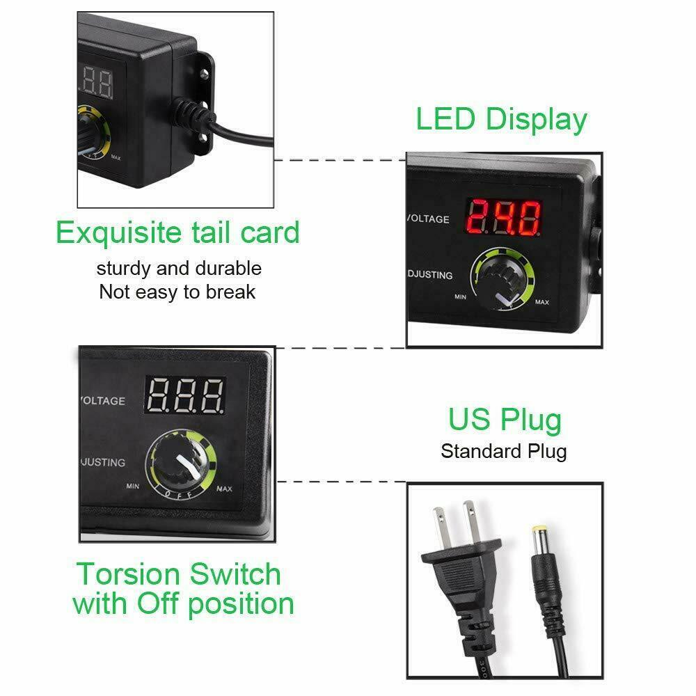 Adjustable power supplies Voltage 3 to 24V AC/DC Switch Supply LED Display