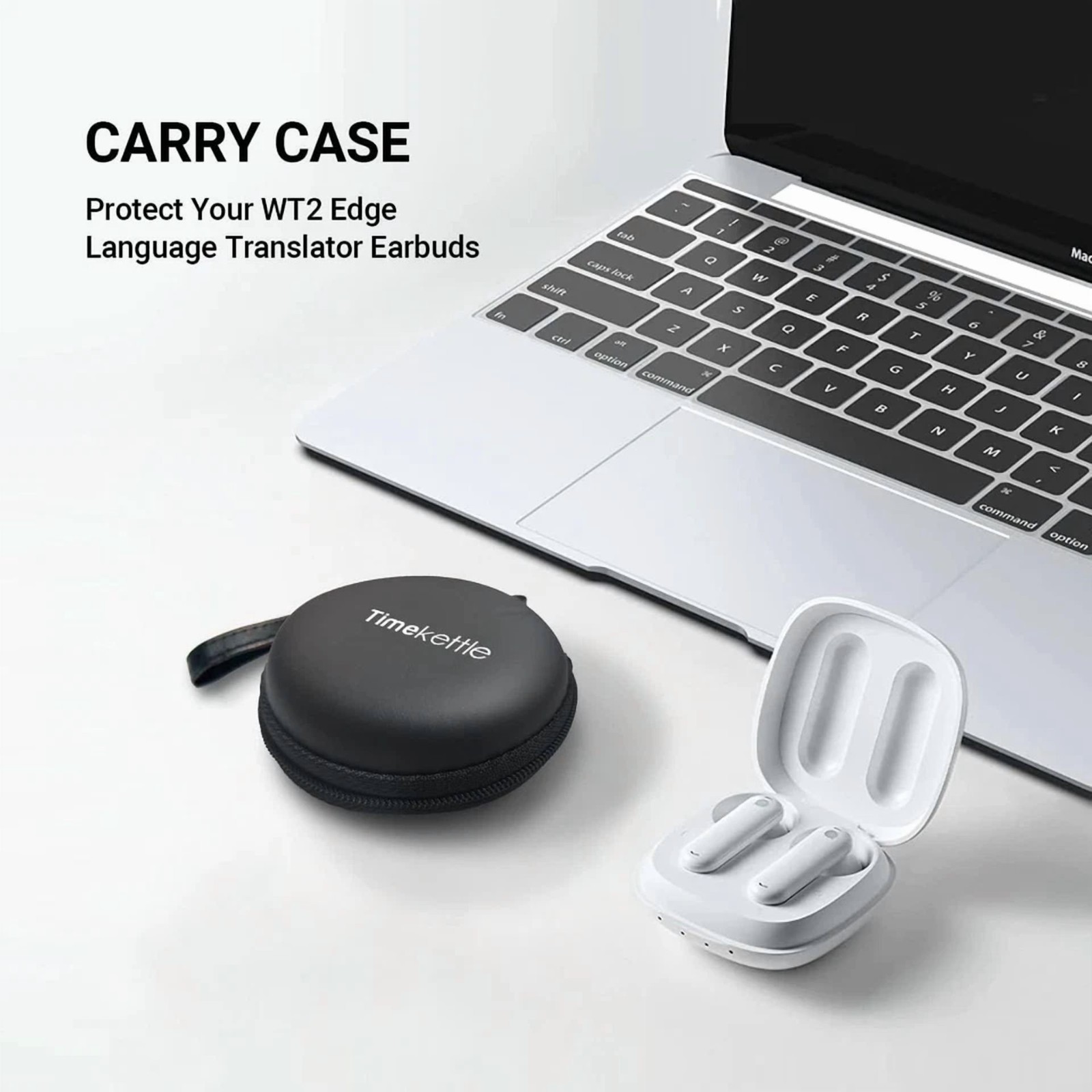 Timekettle Accessories for WT2 Edge/W3 and p1 Translator Small, White