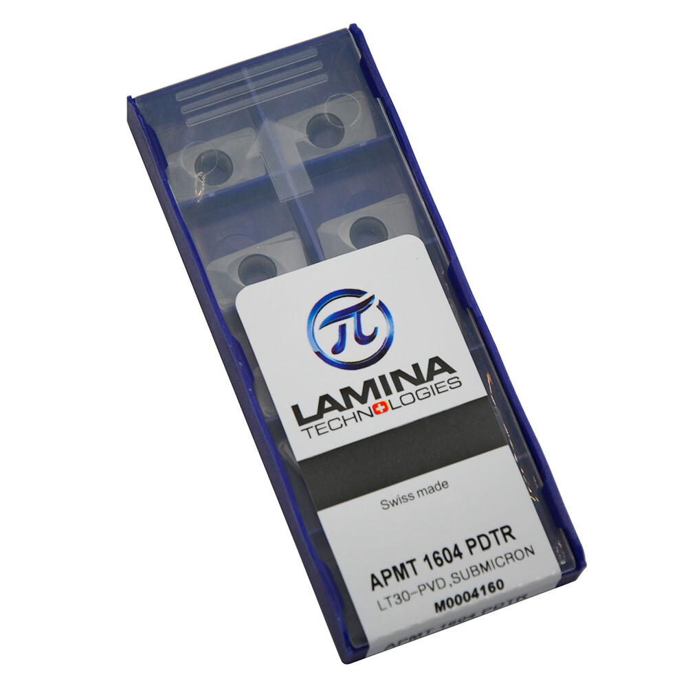 10pcs(1pack) LAMINA CNC insert APMT1604PDTR LT30 PVD Carbide Inserts