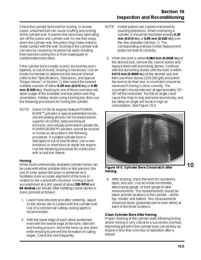 18-745 Engine Service Repair Manual Fits Kohler Command CH18-745