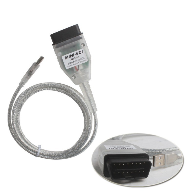 Toyota Diagnostic Mini VCI J2534 with TIS V18.00.008 V17.20.013 Scanner Tool