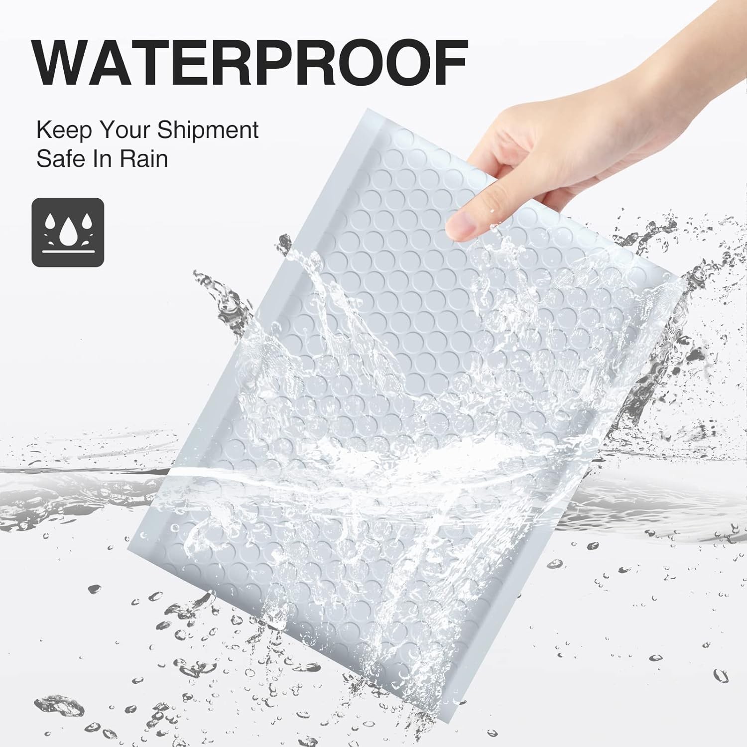 US Made Poly Bubble Mailers – ANY SIZE – Padded Shipping Envelopes Mailing Bags