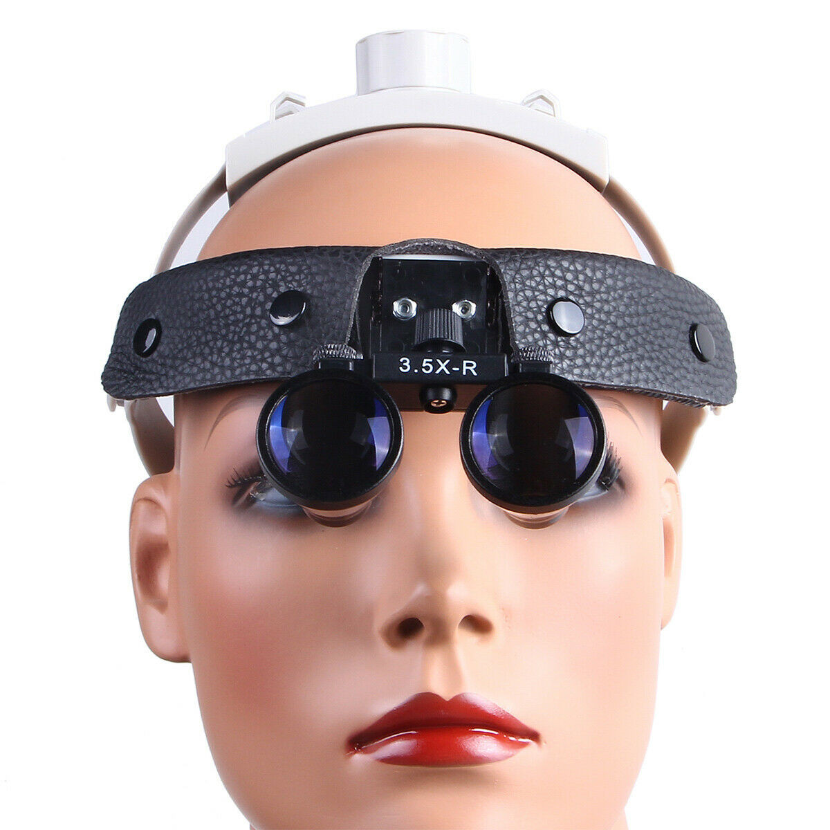 3.5X Dental Surgical Binocular Loupes Glasses Magnifier / Medical LED Headlight