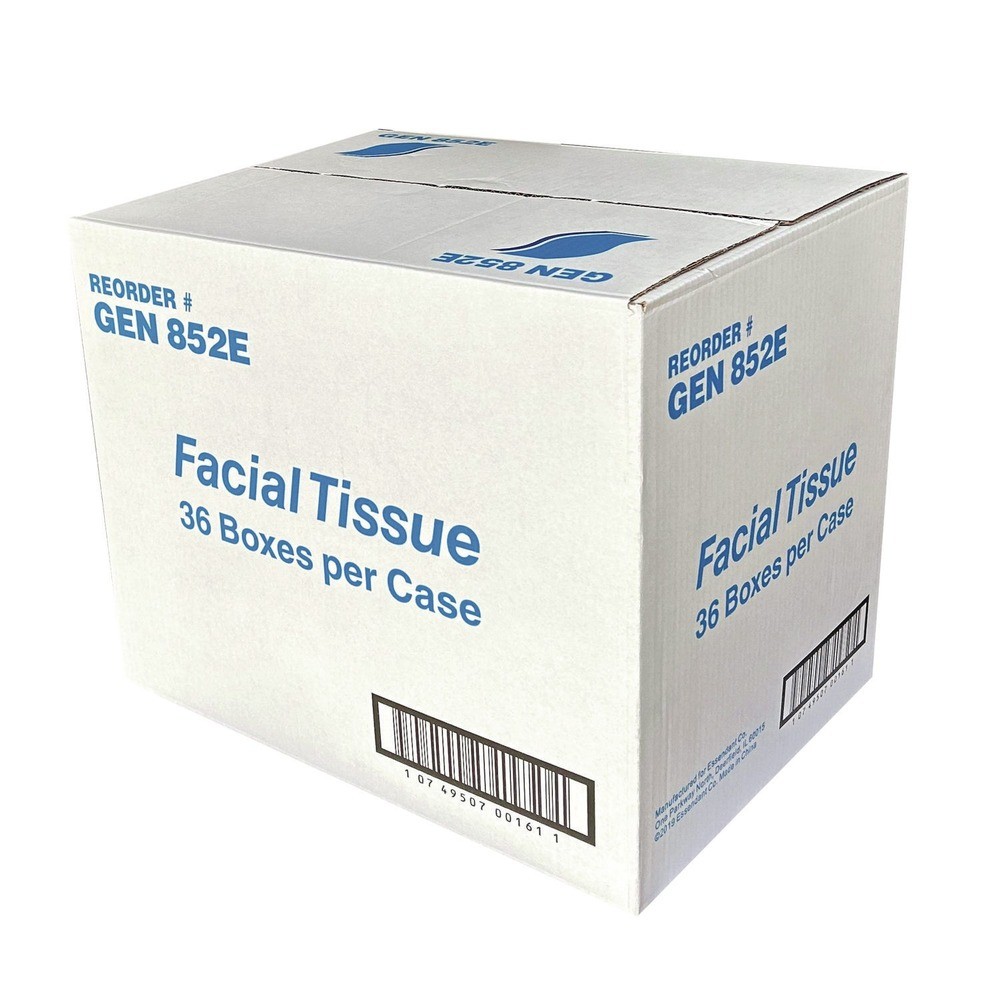 GEN 2-Ply, Facial Tissue Cube Box (36/Carton) White