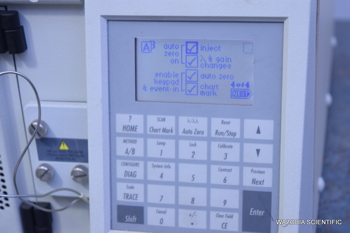 WATERS 2475 FLUORESCENCE DETECTOR HPLC CHROMATOGRAPHY WITH PHENOMENEX 00FR-3171-