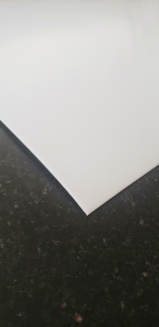 Teflon PTFE Virgin Sheet, 3/32″ – .0937″ x 12″ x 12″ White