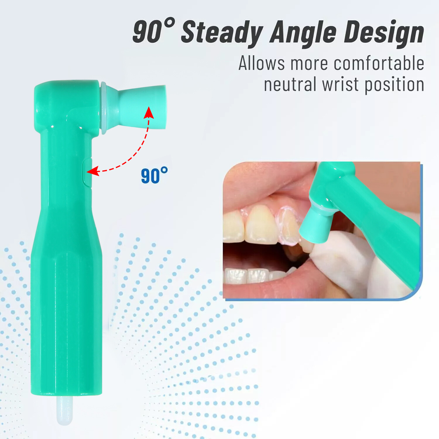 100-1000pcs Prophy Angles Soft Cups Top Quality Dental Disposable P Angle