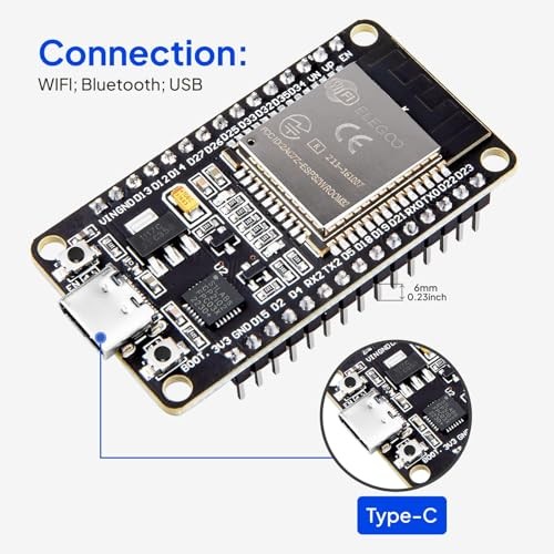 ESP32 Super Starter Kit USB-C CP2102 Dual Core Board Compatible Arduino IDE