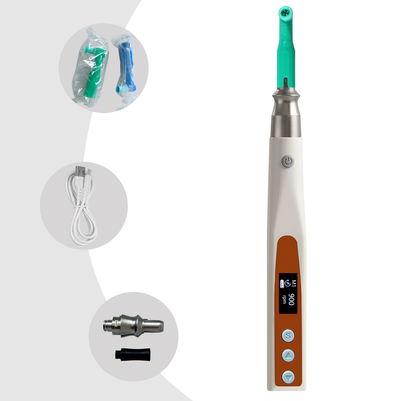 Woodpecker Style Dental Endo Apex Locator Endodontic Root Canal Finder LCD