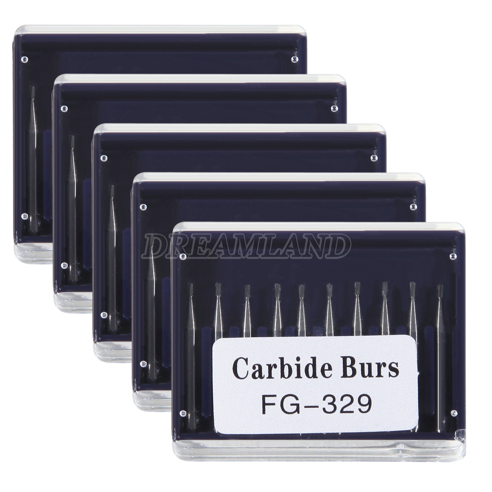 Dental Carbide Burs FG 329 Pear For High Speed Handpiece Friction Grip