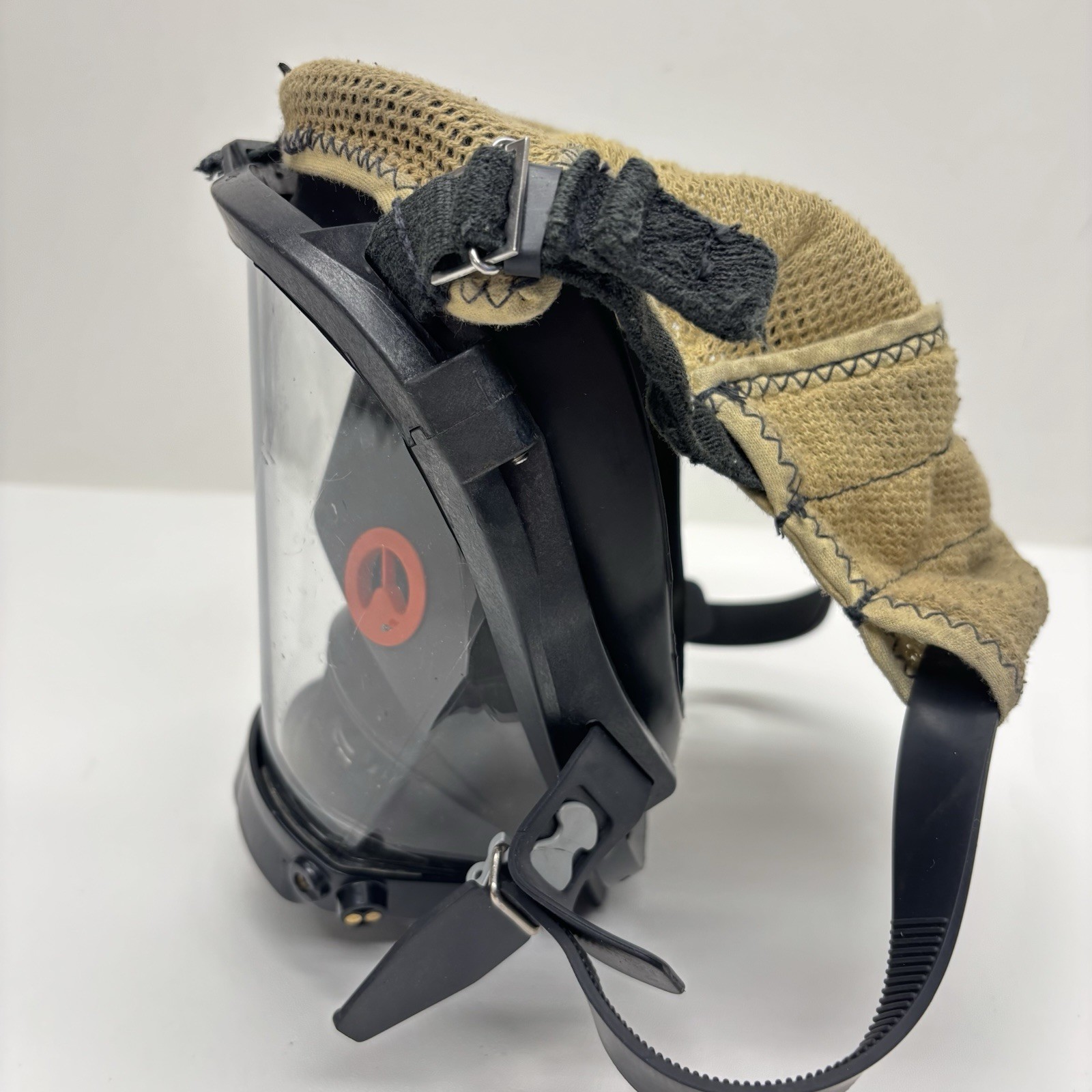 Honeywell Titan SCBA Full Face Firefighter Respirator Gas Mask Voice Amp Size M