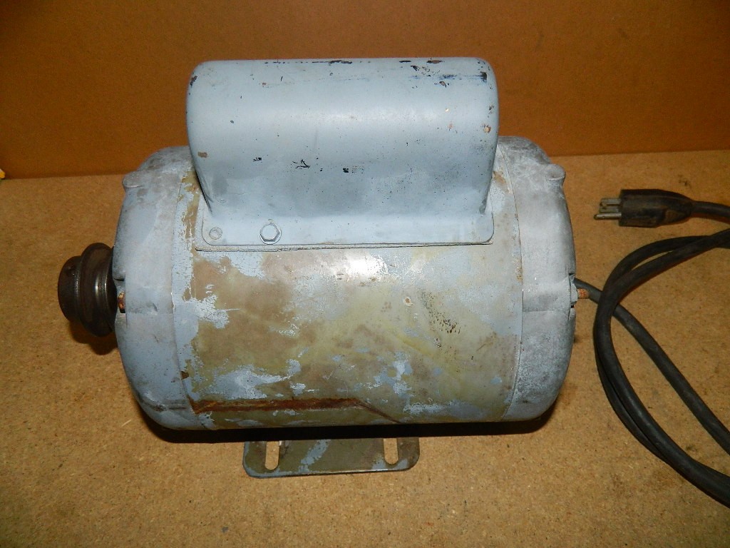 Baldor Industrial Motor Single Phase L1309 1HP 115/230 Volt 3450 RPM 5/8″ Shaft