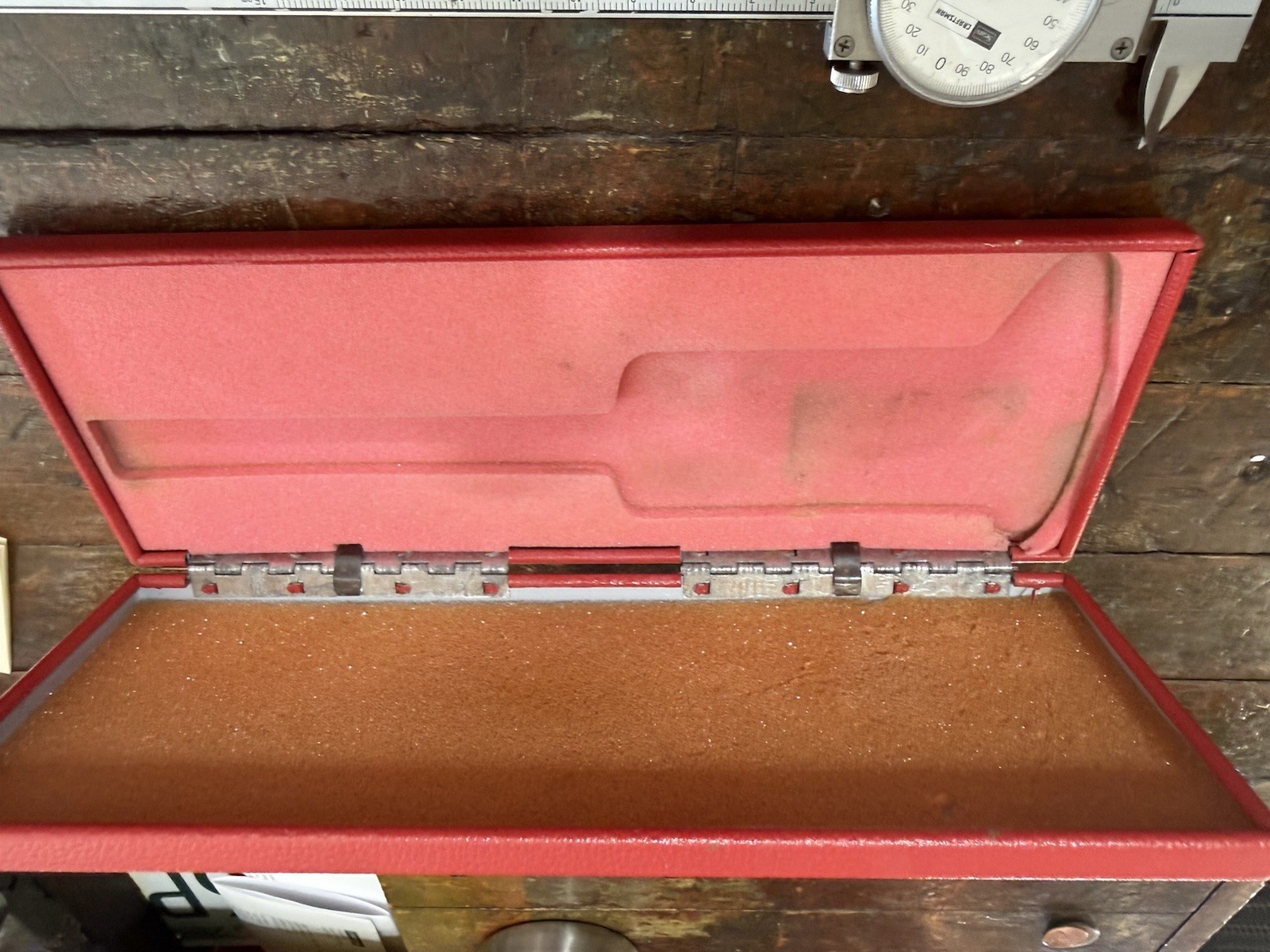 Sears Craftsman 6” Dial Caliper Made in Japan w/ Original Case Machinist