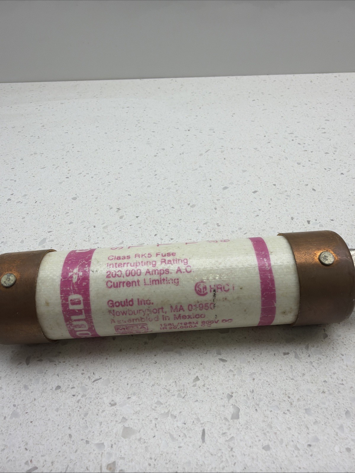 Gould Shawmut TRS200R Tri-Onic 200 Amp Dual Element Time Delay Fuse Class RK5