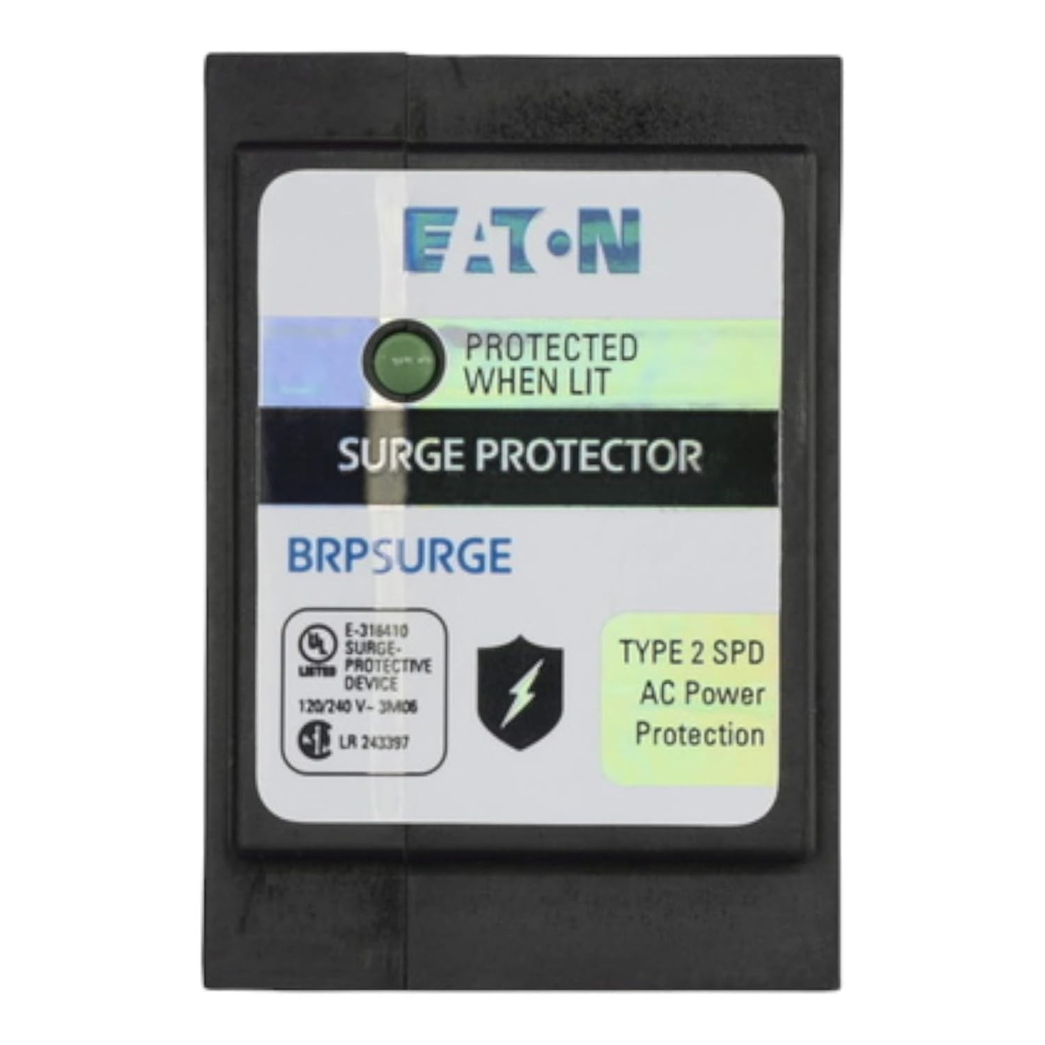 Eaton Electrical BRPSURGE Eaton BRPSURGE Breaker, Surge Device,1-Phase, 2P, BR