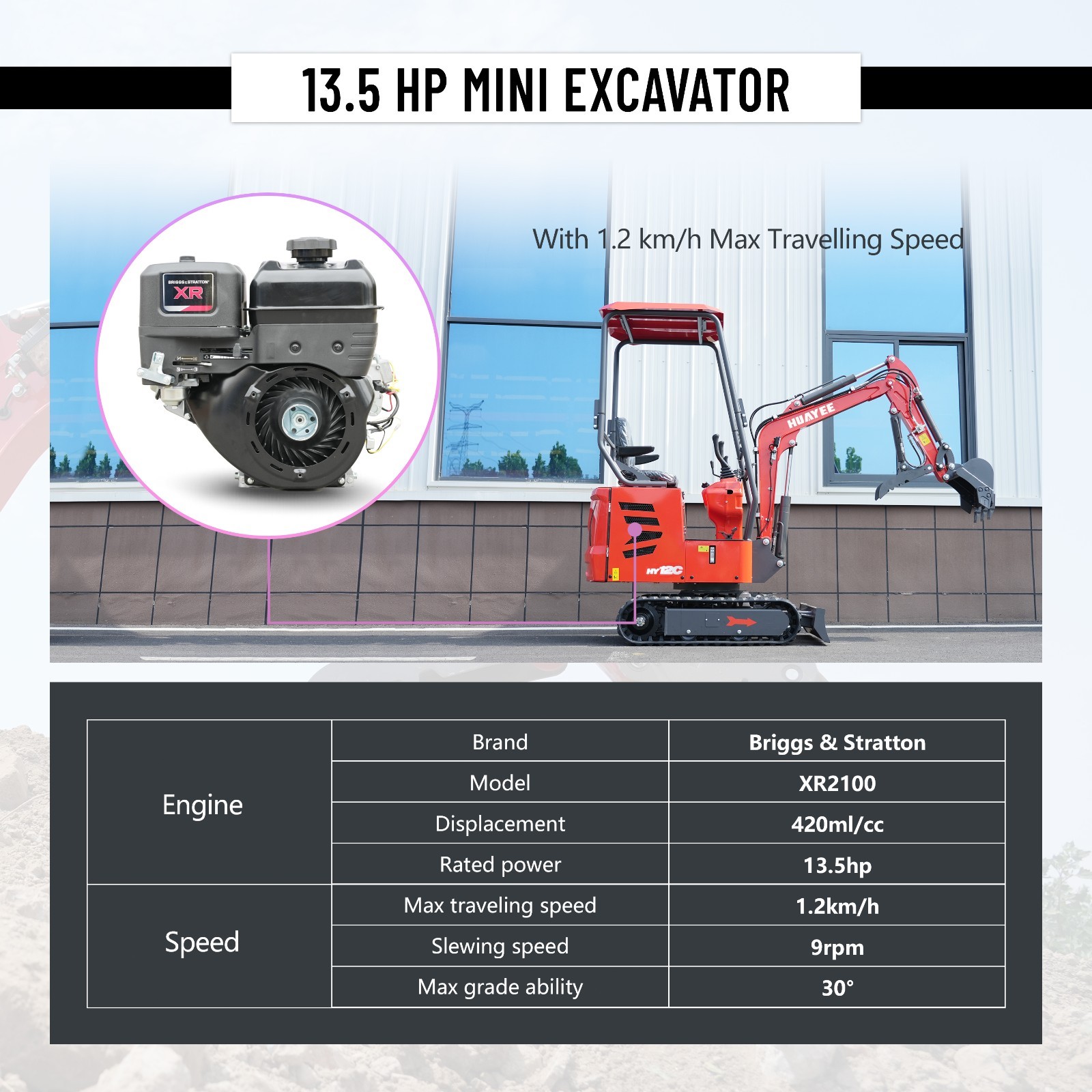 200mm Trenching Narrow Bucket Attachment for Mini Excavator Digger Free Shipping