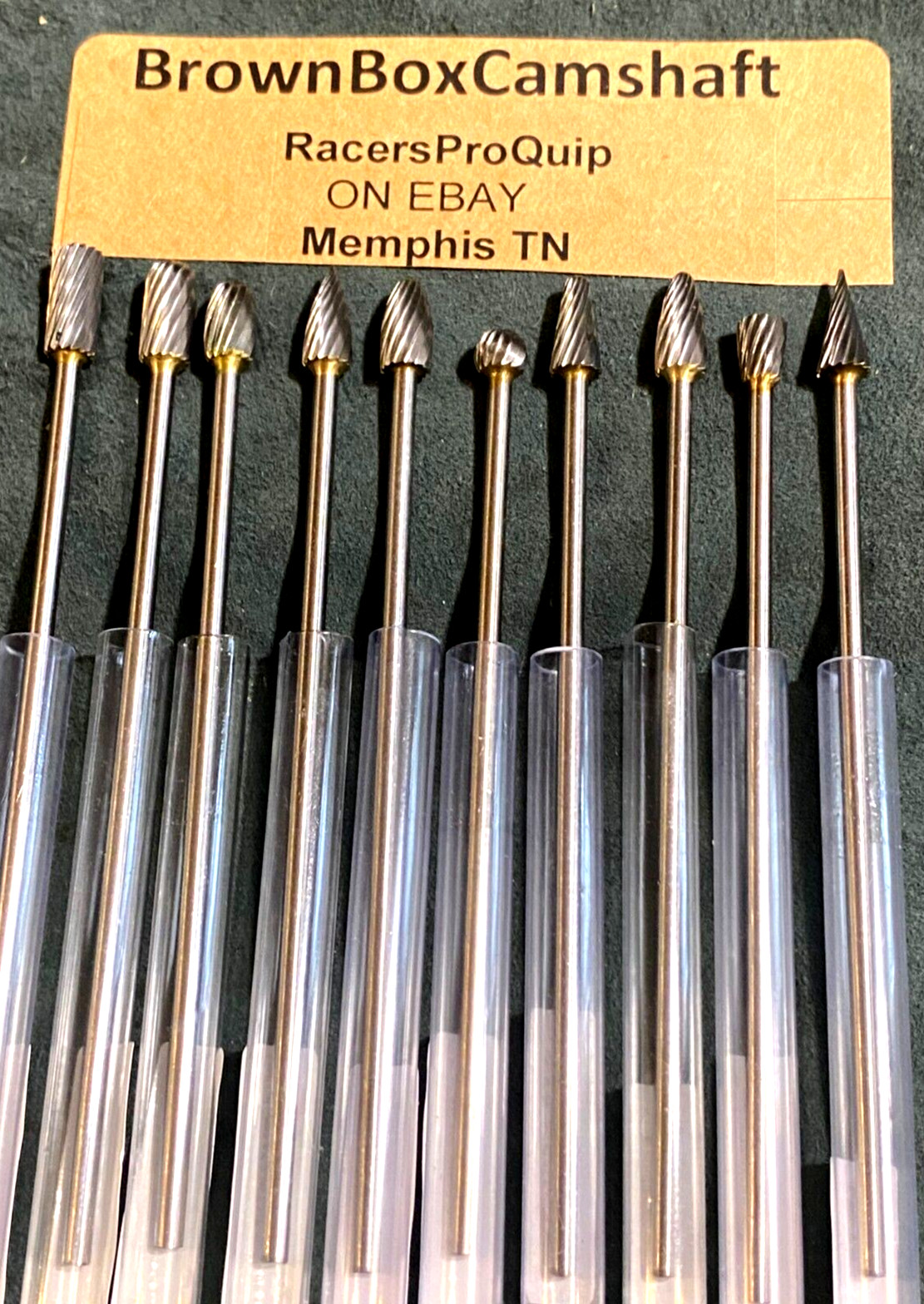 Porting Tools Extra LONG Small Engine Tungsten Carbide Aluminum Cutting 10pc USA