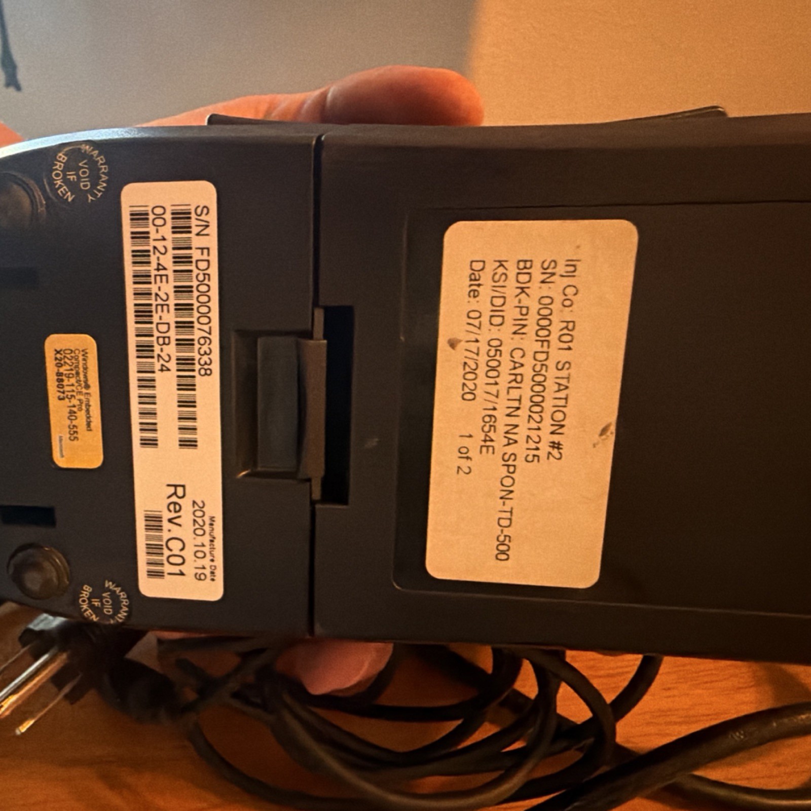 XAC FD150 Credit Card Terminal with RP10 Pin Pad Wired Credit Card Terminals