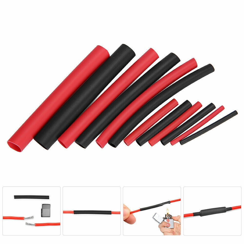 1-10 ft Marine Insulation 3:1 Ratio Heat Shrink Tubing Cable Sleeve Wire Wrap
