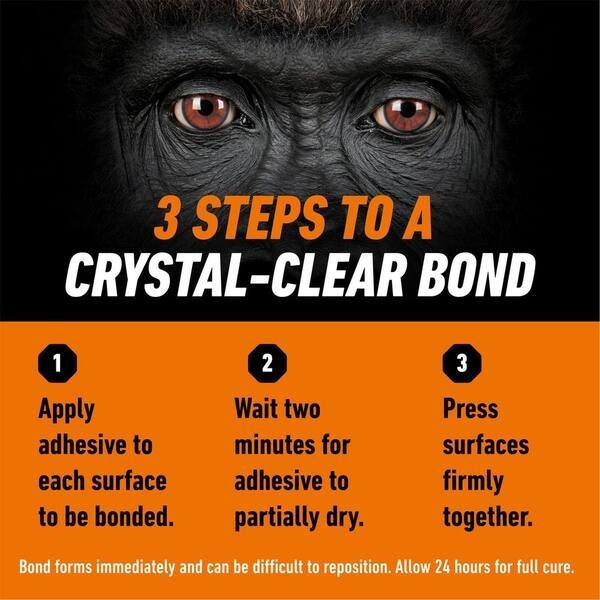 Gorilla 3 oz. Clear Grip Tube