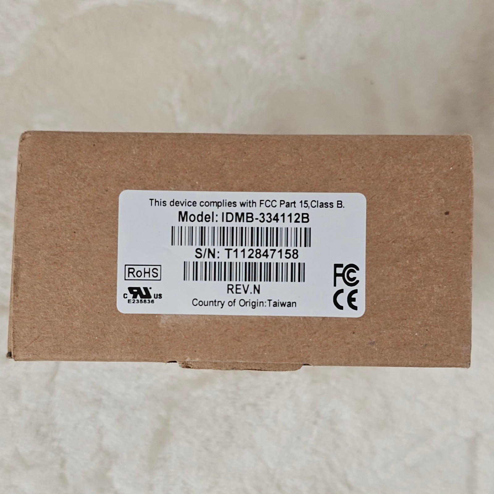 ID Tech MiniMag II IDMB-334112B USB Magnetic Card Reader Encoder