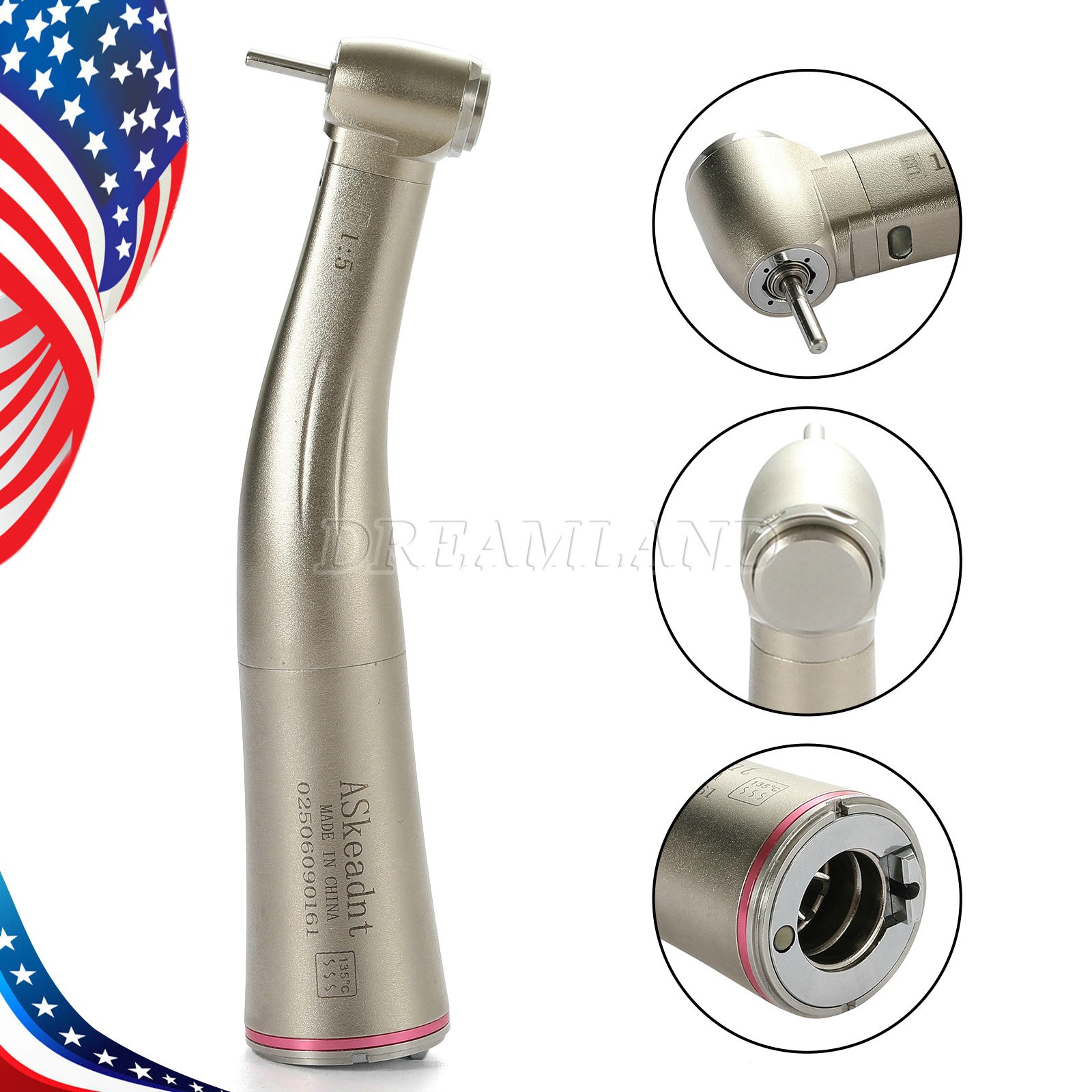 KaVo Style Dental High Speed Handpiece Push Button with 4Holes Quick Coupler GB4
