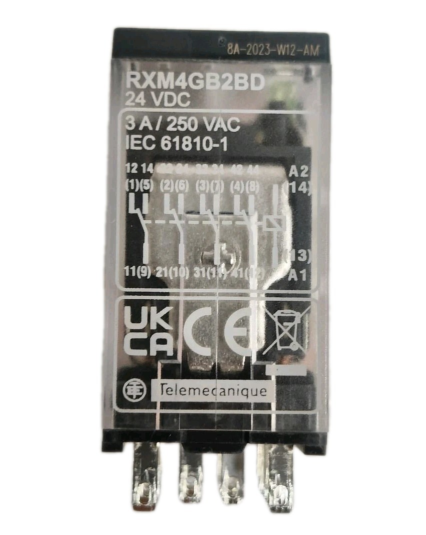 NEW SCHNEIDER RXM4GB2BD RELAY +LTB+LED 24VDC 14PIN PACK OF 10 PCS FAST SHIPPING