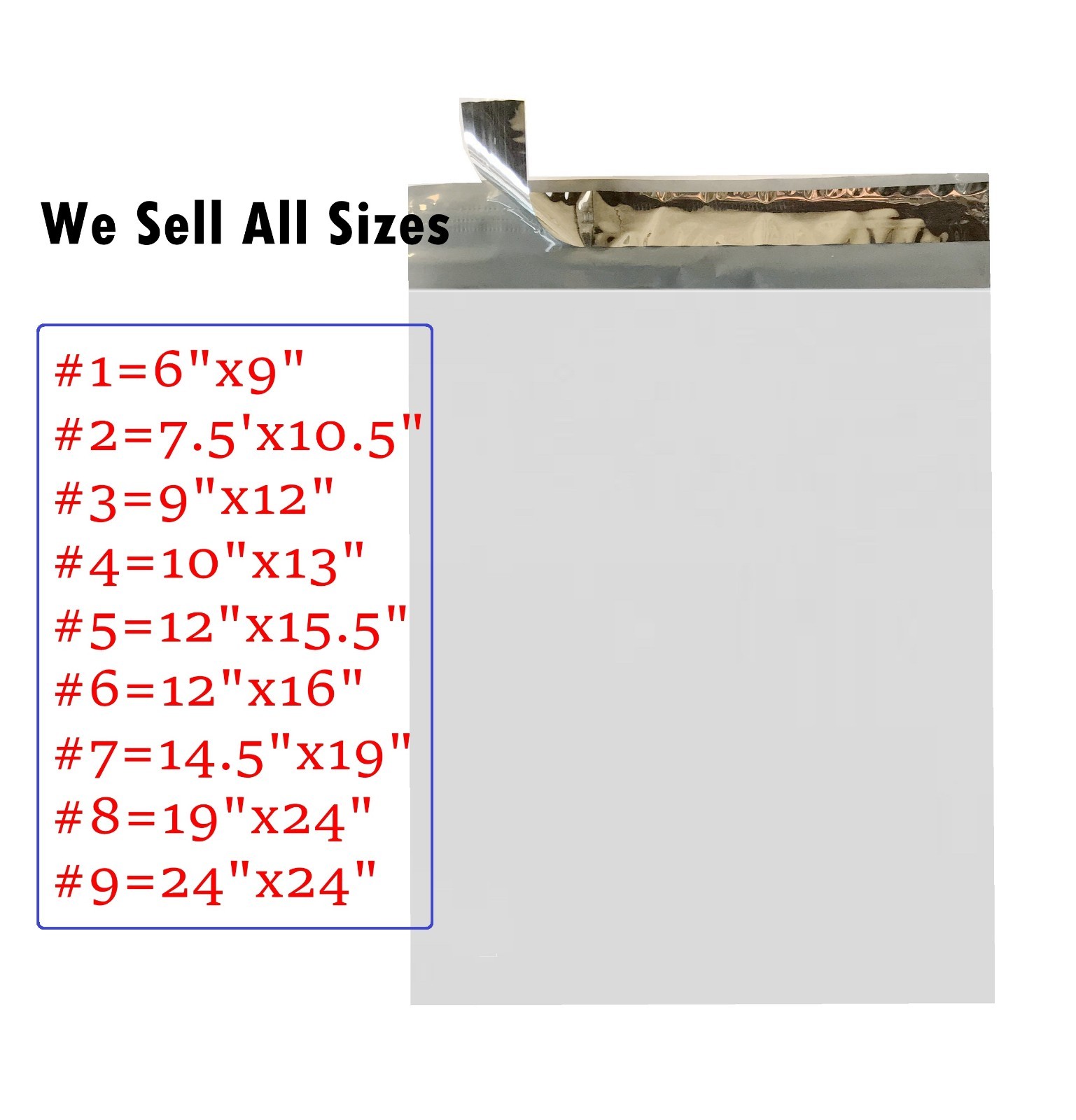 12X15.5 Poly Mailers Self Sealing Shipping Envelopes Mailing Bags-ST ShipMailers