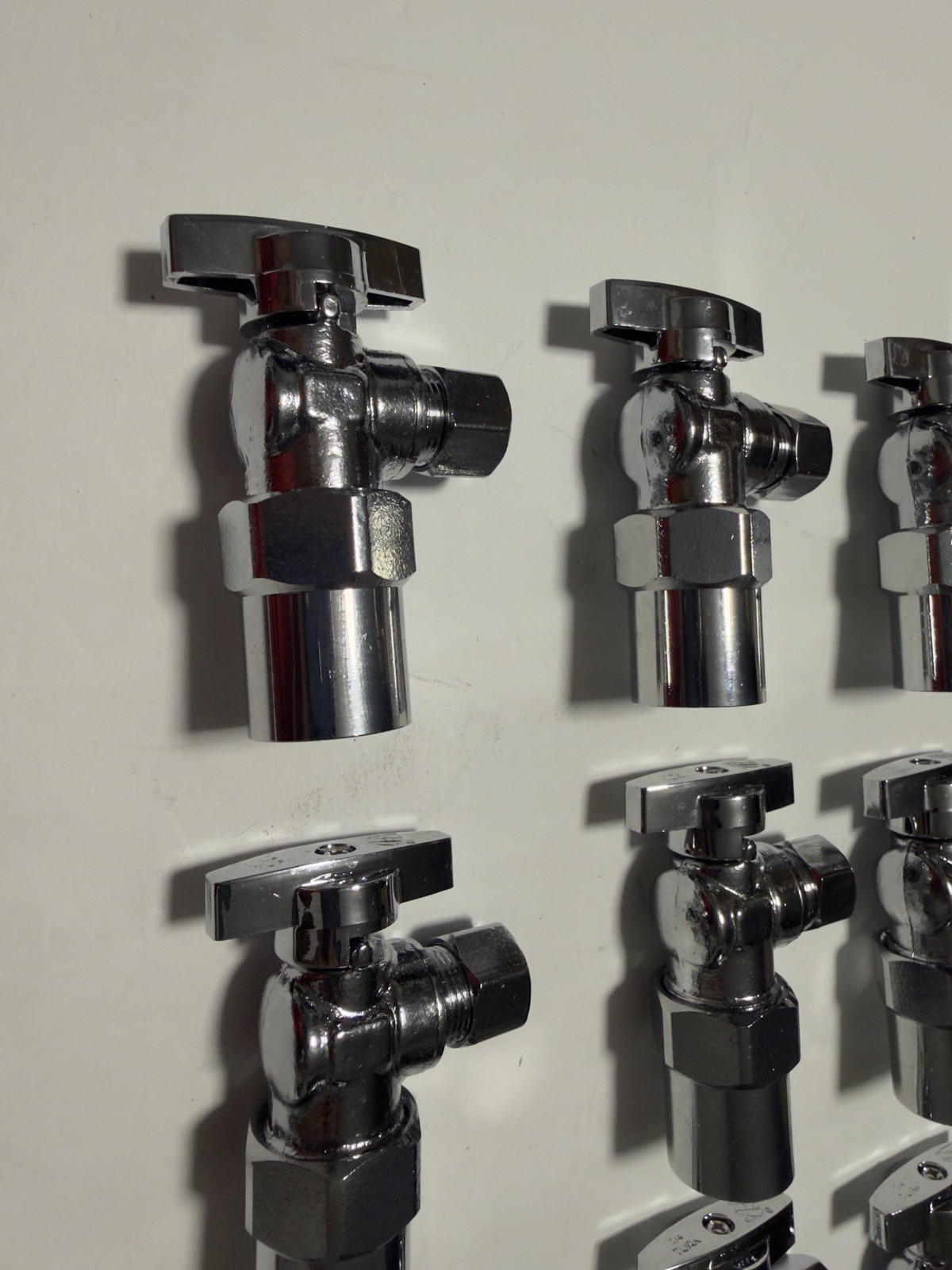 Pack of 10PCS 1/4 Turn Angle Stop Valve Compression 3/8″ OD x 1/2″ CPVC