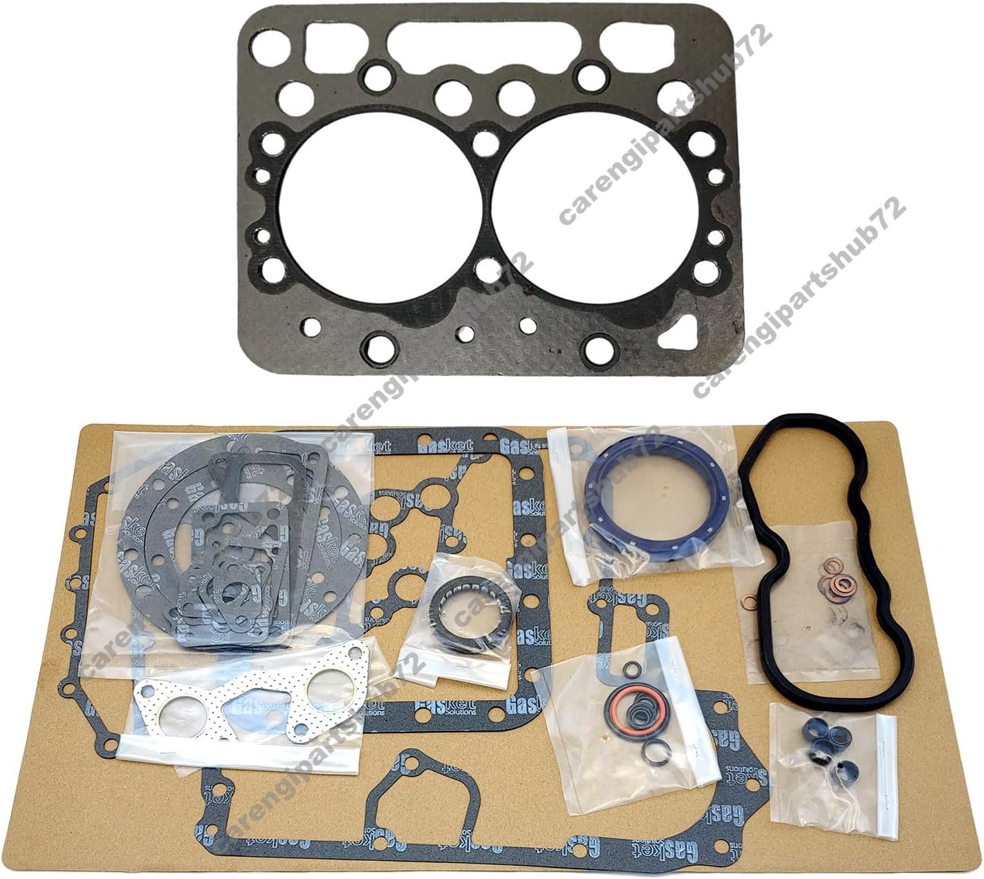 Overhaul Rebuild Kit for Kubota Engine Z482 Tractor T1600H BX1850D Excavator