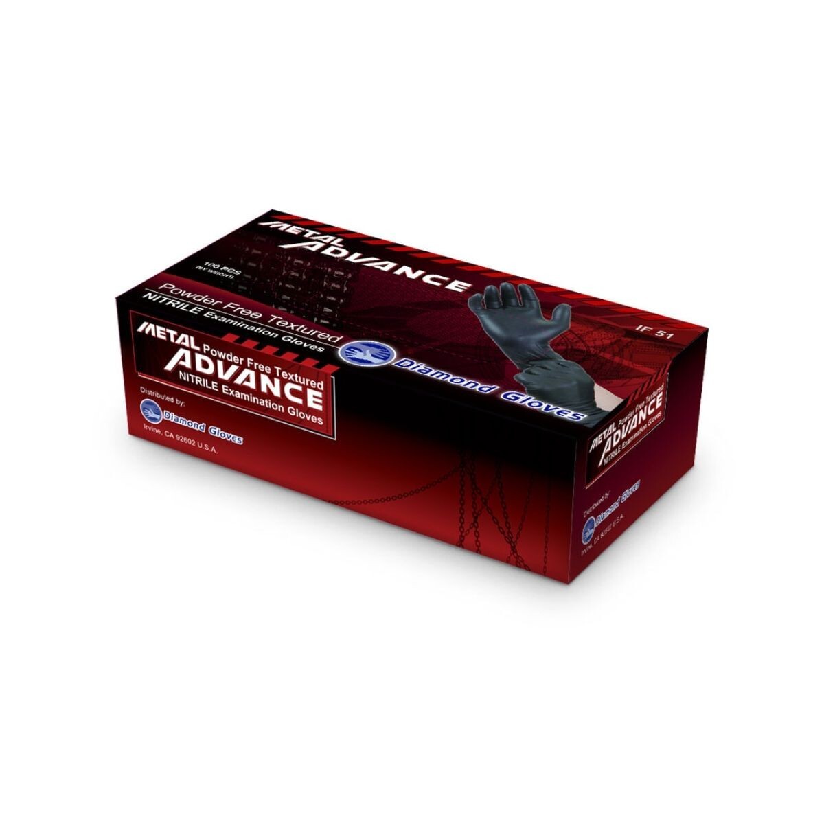 BLACK NITRILE GLOVES, CASE OF 1000, 5 MIL THICK, POWDER-FREE, (S,M,L,XL,XXL) NEW